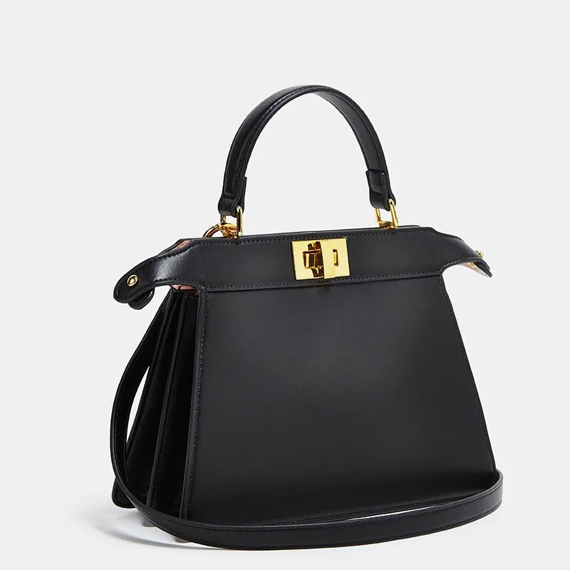 Borsa versatile  a Mano, Spalla e Tracolla nera alta moda